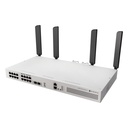 Mikrotik CRS418-8P-8G-2S+5axQ2axQ-RM Switch L3 PoE con Wi‑Fi 6 4×4 y 2×SFP+ 10G