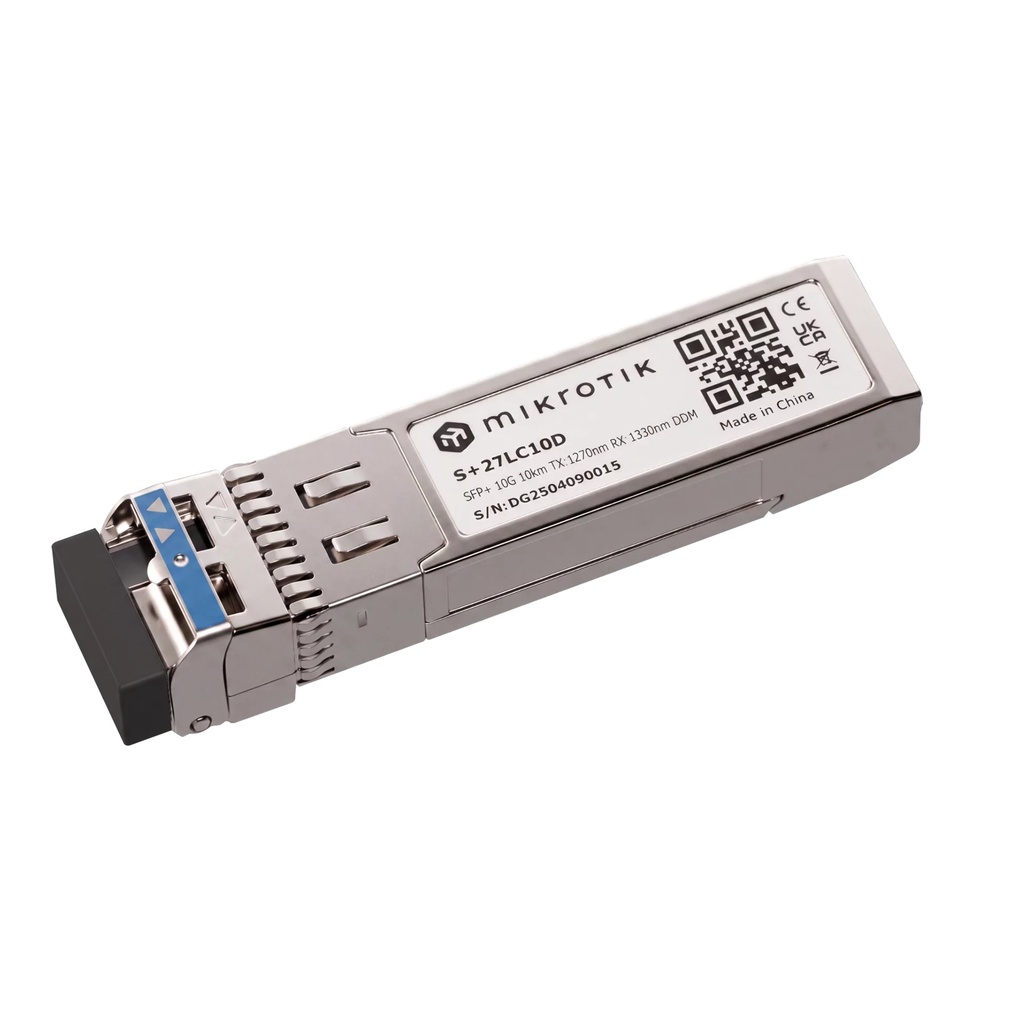 Mikrotik S+2733LC10D Par SFP+ BiDi 10G monomodo 10 km