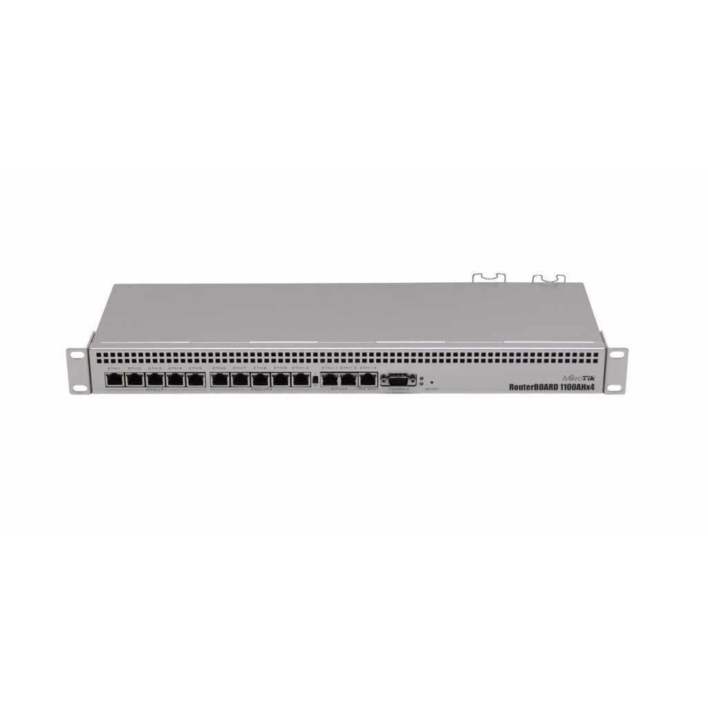 MikroTik RB1100AHx4 Router 13 puertos Gigabit Rack 1U
