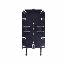 FIBRA MUFA-24T Bandeja para MUFA-24 Domo Vertical permite 24-fusiones/manguitos