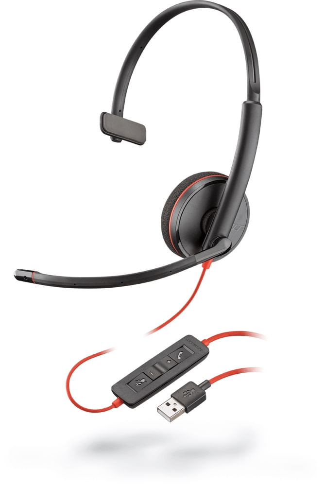 Poly Auriculares Blackwire 3210 USB A