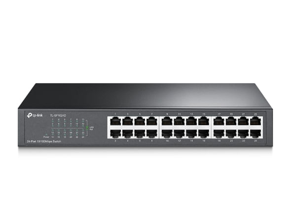 TP-Link TL-SF1024D Switch con 24 puertos a 10/100 Mbps
