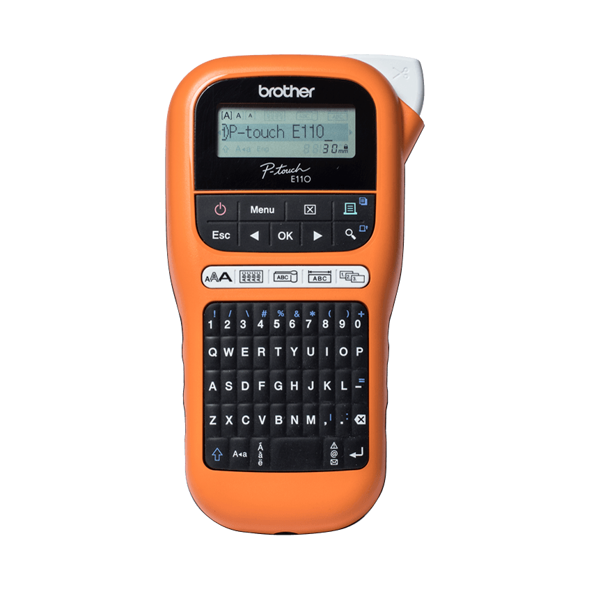 [PT-E110VP] Brother PT-E110VP Rotuladora Industrial Portátil con maletín de transporte