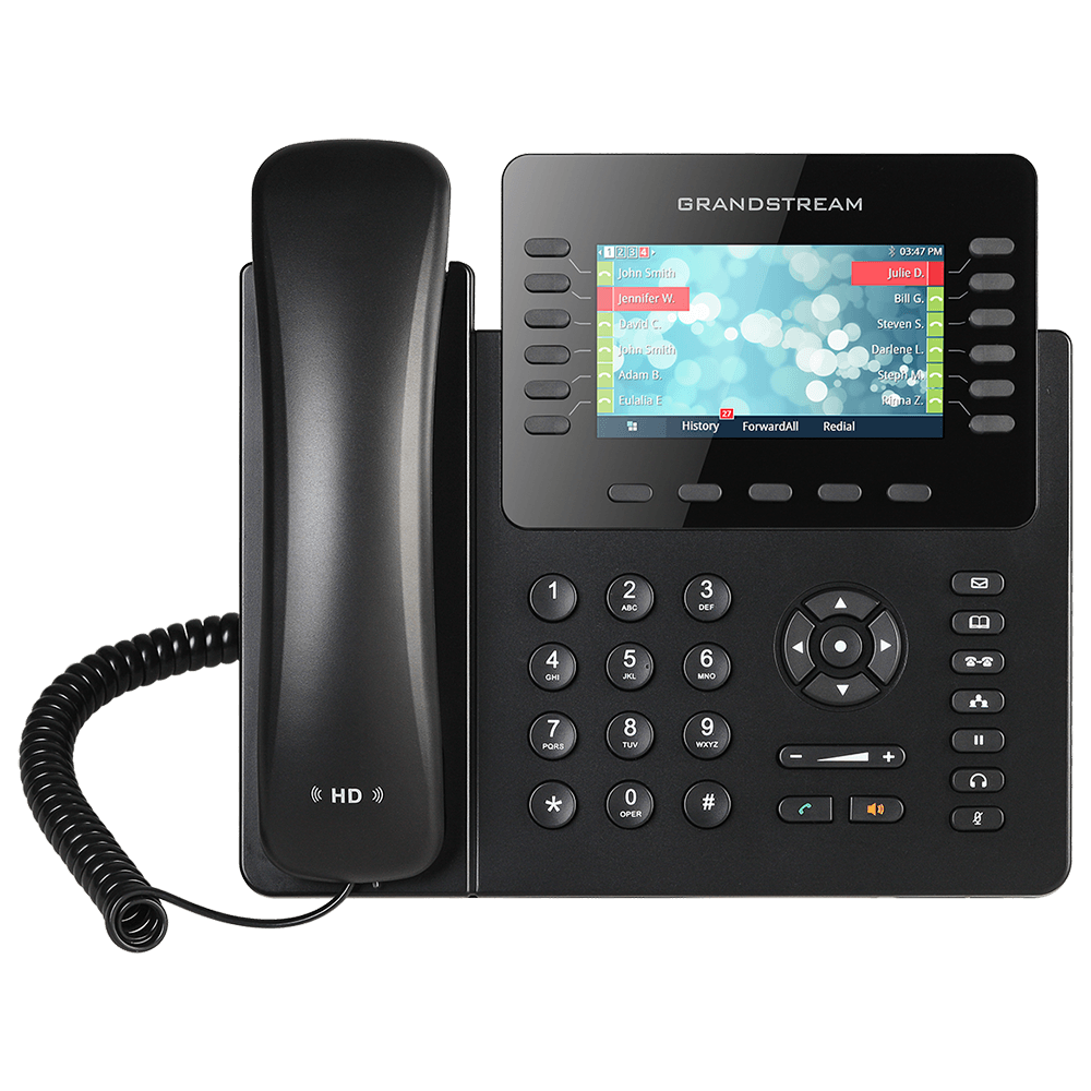Grandstream GXP2170 Teléfono IP 12 Líneas 6 Cuentas SIP Gigabit PoE Bluetooth