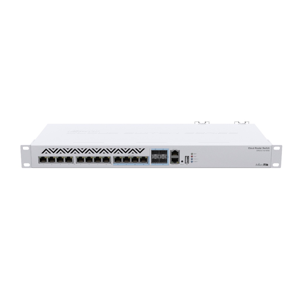 [CRS312-4C+8XG-RM] MikroTik CRS312-4C+8XG-RM Switch 8 puertos 10G RJ45 + 4 Combo 10G RJ45/SFP+