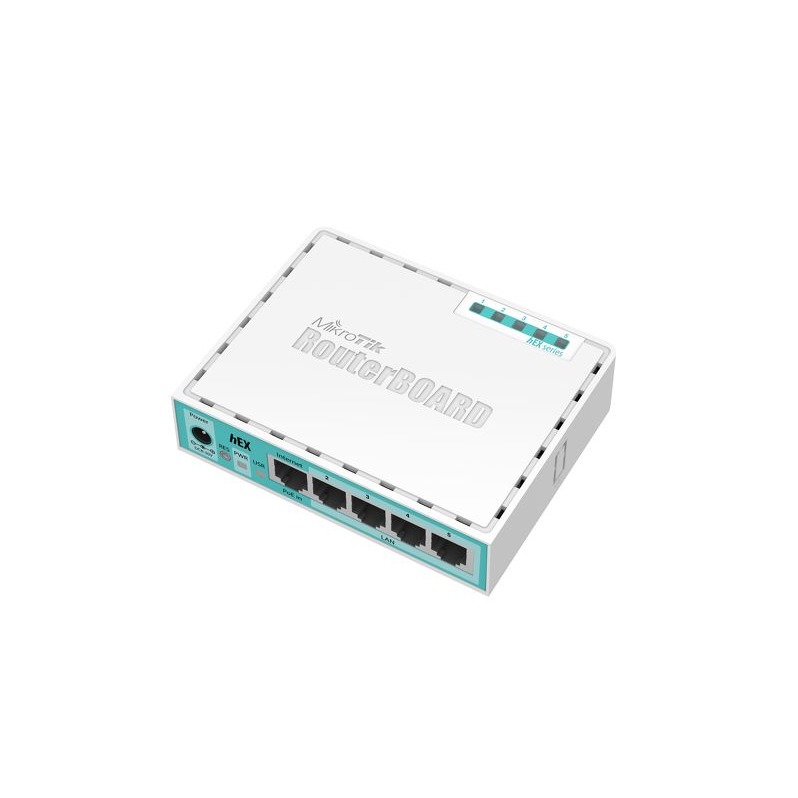 MikroTik hEX RB750Gr3 Router 5 puertos Gigabit Ethernet