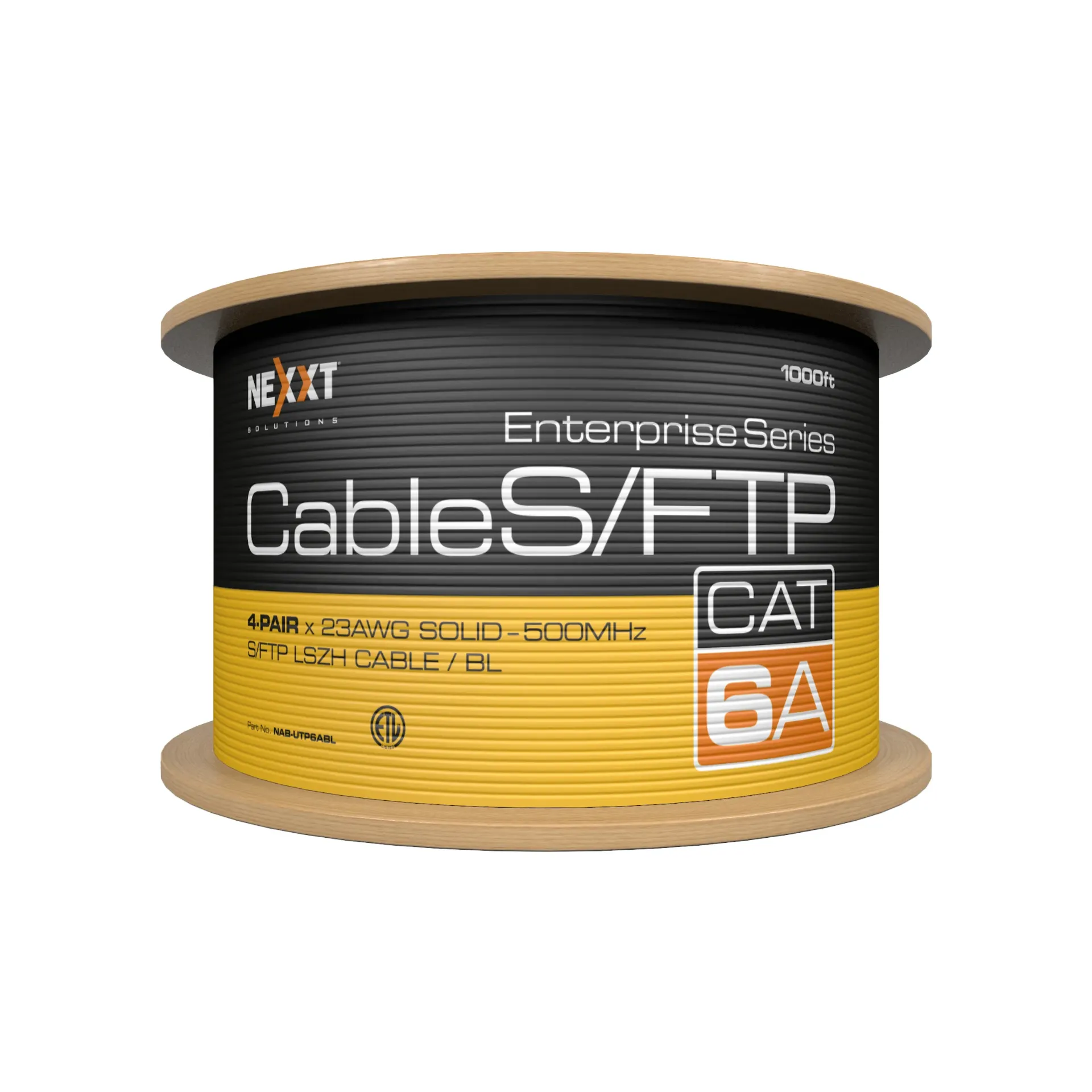 [AB357NXT02] Nexxt AB357NXT02 Cable U/UTP Cat6A interior caja 305 m Azul