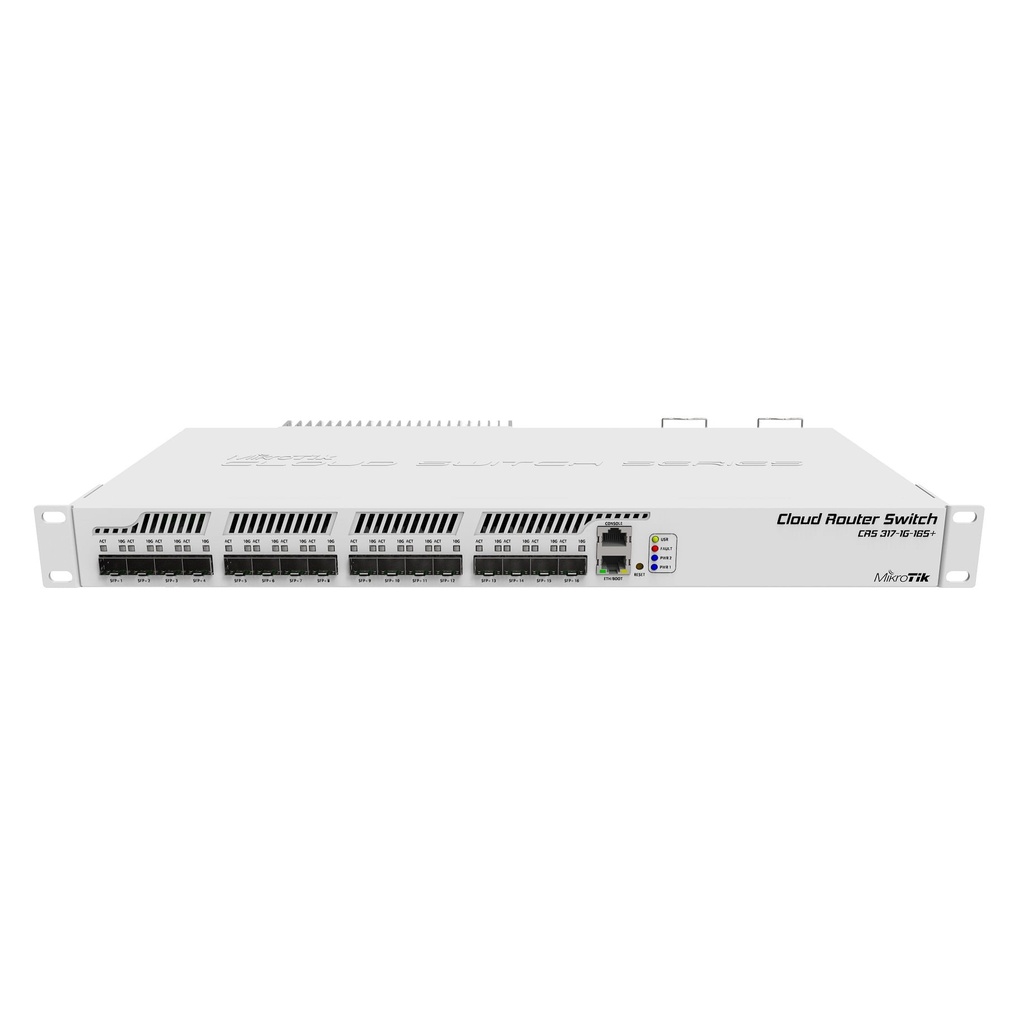 MikroTik CRS317-1G-16S+RM Switch 16 SFP+ 10G + Gigabit Ethernet
