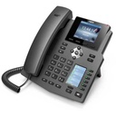 Fanvil X4G Teléfono línea empresarial Pantalla multicolor 30 teclas DSS PoE Gigabit