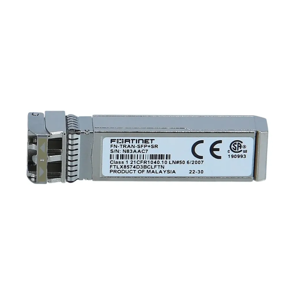 Fortinet FN-TRAN-SFP+SR Transceptor SFP+ 10GBASE-SR Multimodo
