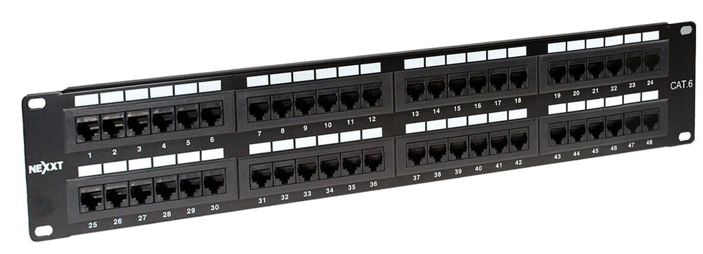 Nexxt Patch Panel CAT 6 48P