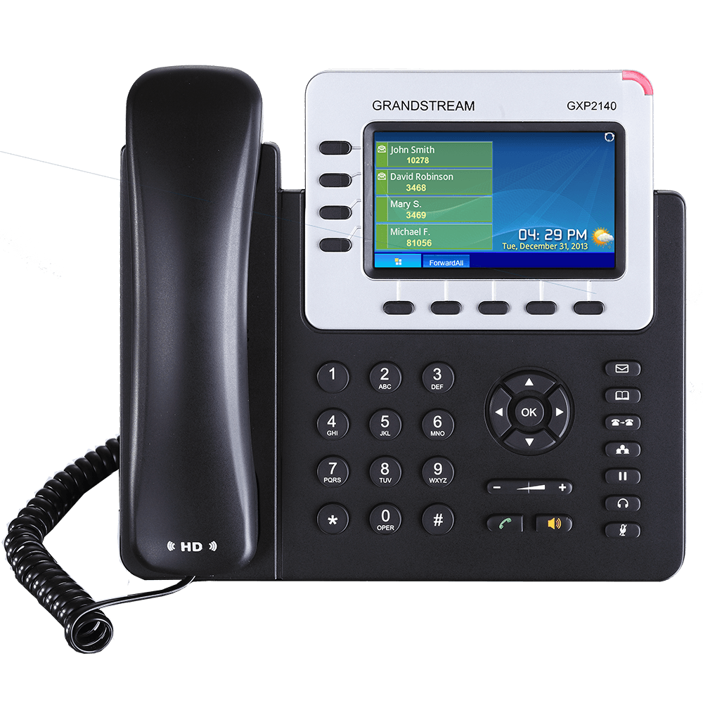 [GXP2140] Grandstream GXP2140 Teléfono IP SIP HD Color POE Gigabit Bluetooth