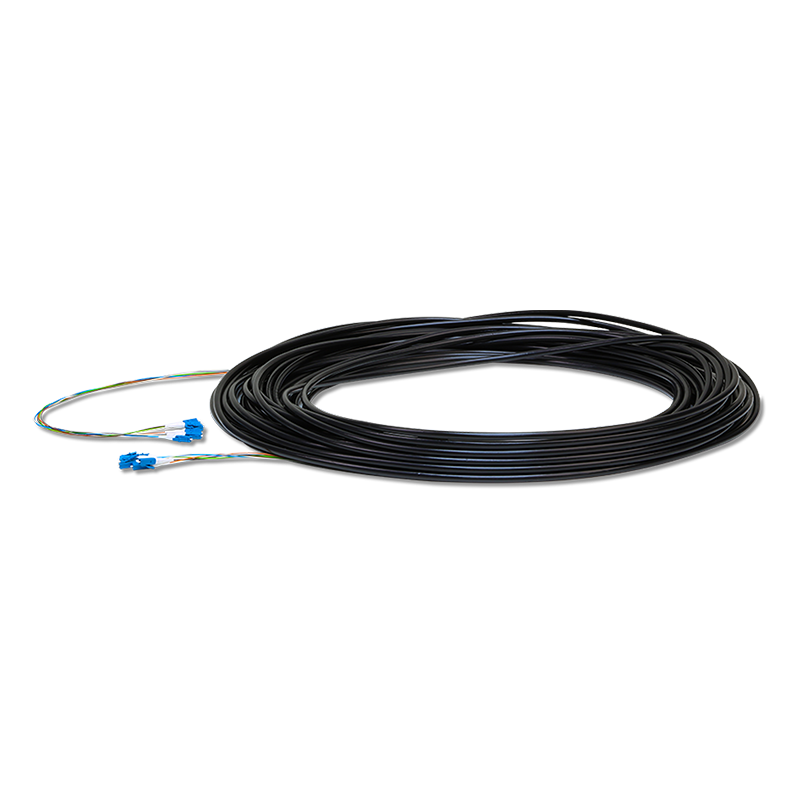 Ubiquiti FC-SM Cable de fibra OS1 exterior LC UPC de 12 fibras 300 ft