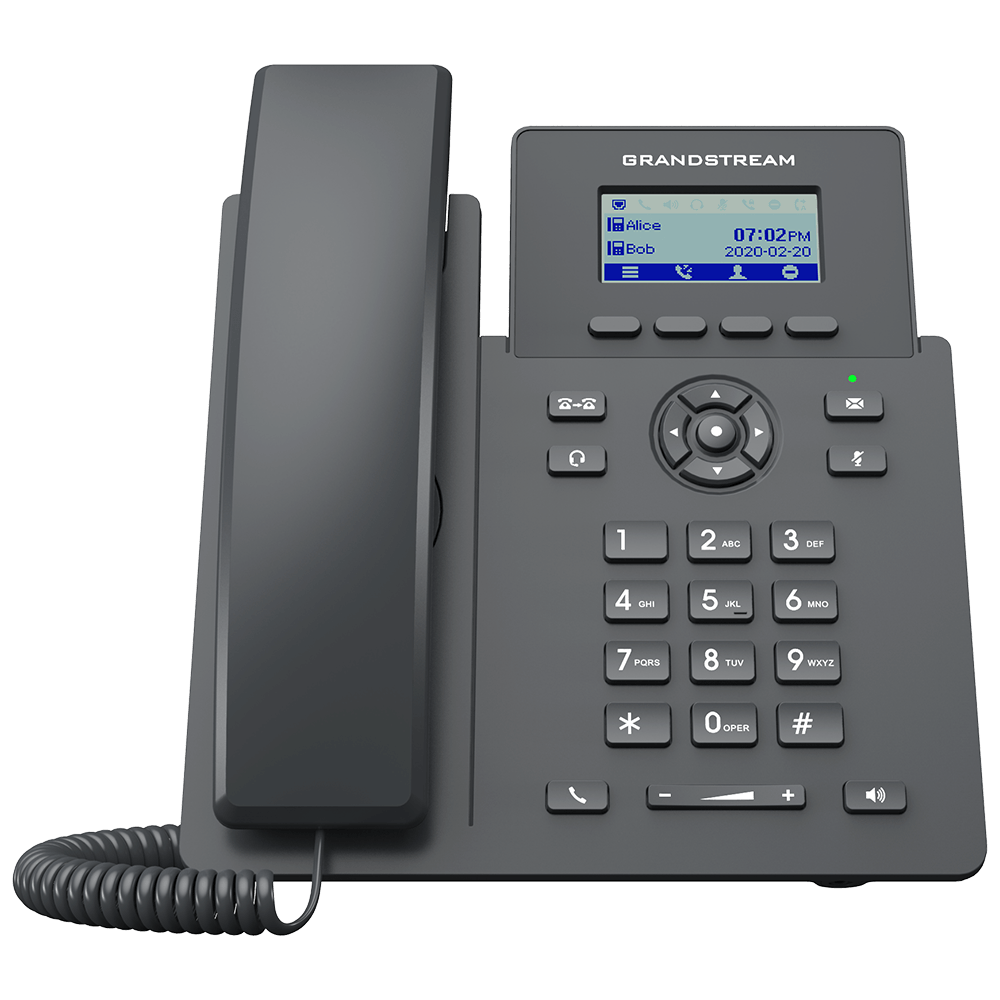 [GRP2601P] Grandstream GRP2601P Teléfono IP SIP 2 líneas POE (SIN-FP)