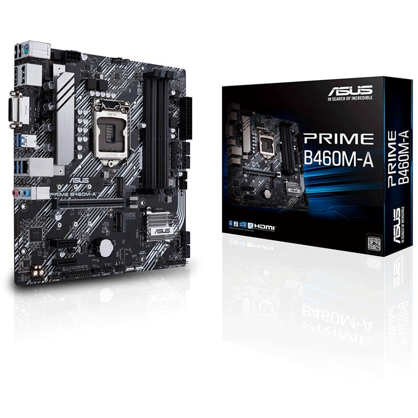 Placa Madre, ASUS - PRIME B460M-A, Micro ATX - LGA1200