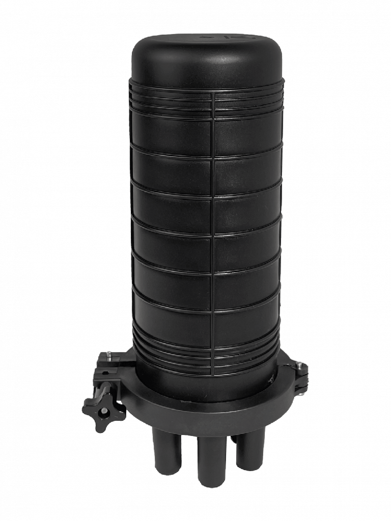 [MUFA-24] FIBRA MUFA-24 24-Mang/max96 2/4-Bandejas 18x36cm 6-Salidas-19mm Mufa Domo Vertical