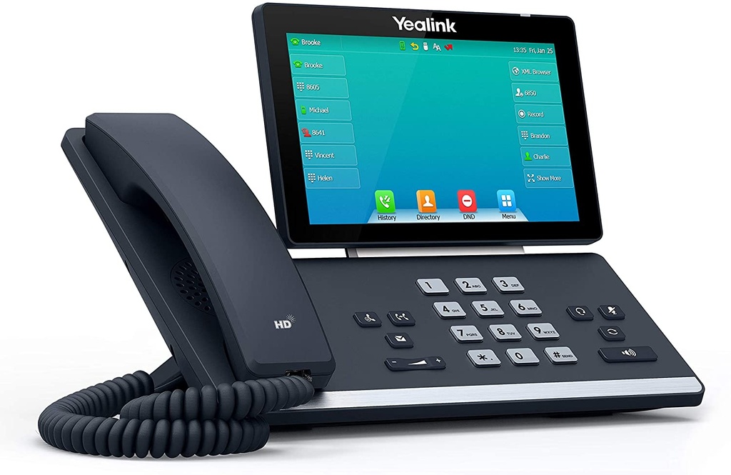 [SIP-T57W] Yealink SIP-T57W Teléfono IP ejecutivo con pantalla LCD