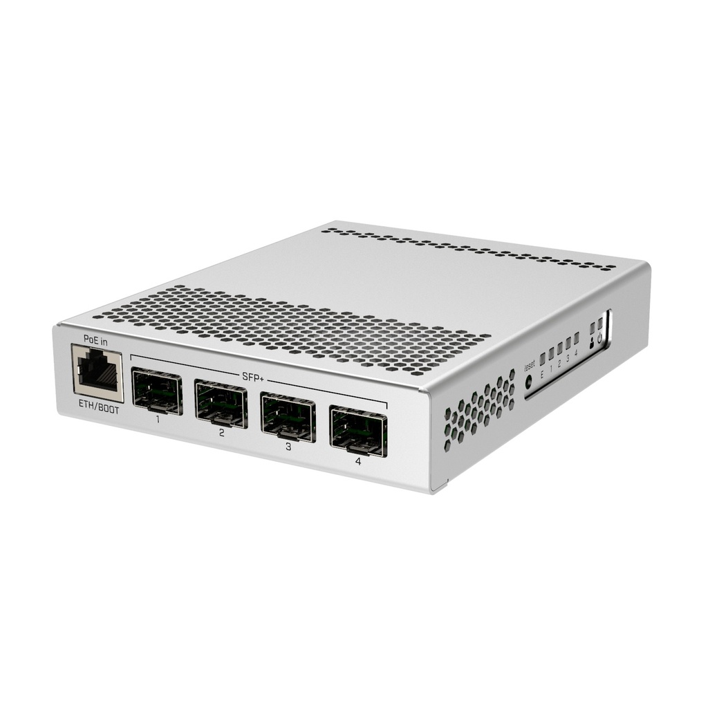 MikroTik CRS305-1G-4S+IN Switch 4 puertos SFP+ 10G + Gigabit Ethernet