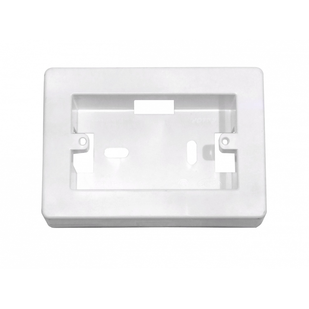 Kalop HiloPlastic 34mm-Alt 130x91mm Caja Chuqui Pared Faceplate70x114