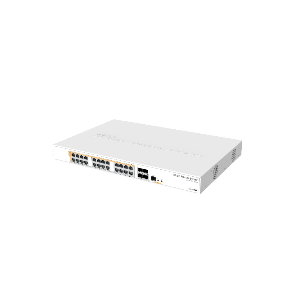 MikroTik CRS328-24P-4S+RM Switch 24 puertos Gigabit PoE+ + 4 SFP+ 10G