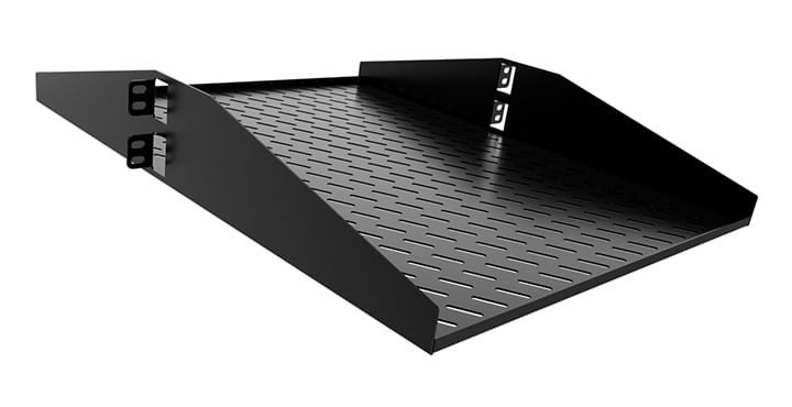 Nexxt Bandeja doble y Ventilada para Racks y Gabinetes