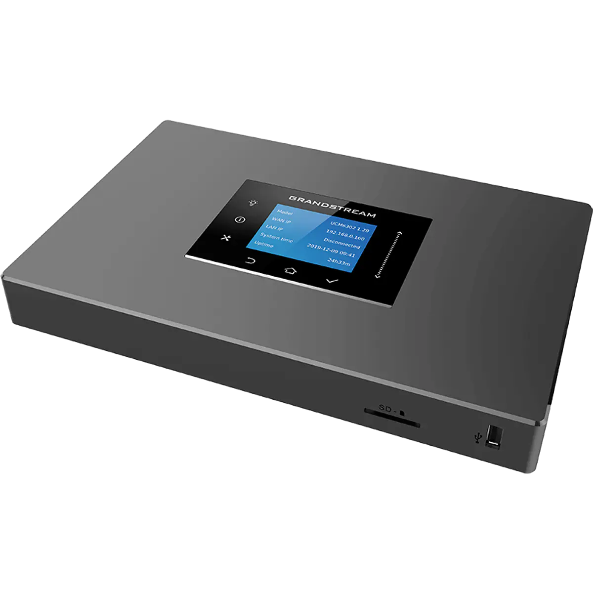 Grandstream UCM6302A Central Telefónica IP PBX Audio 2 FXO / 2 FXS hasta 500 Usuarios