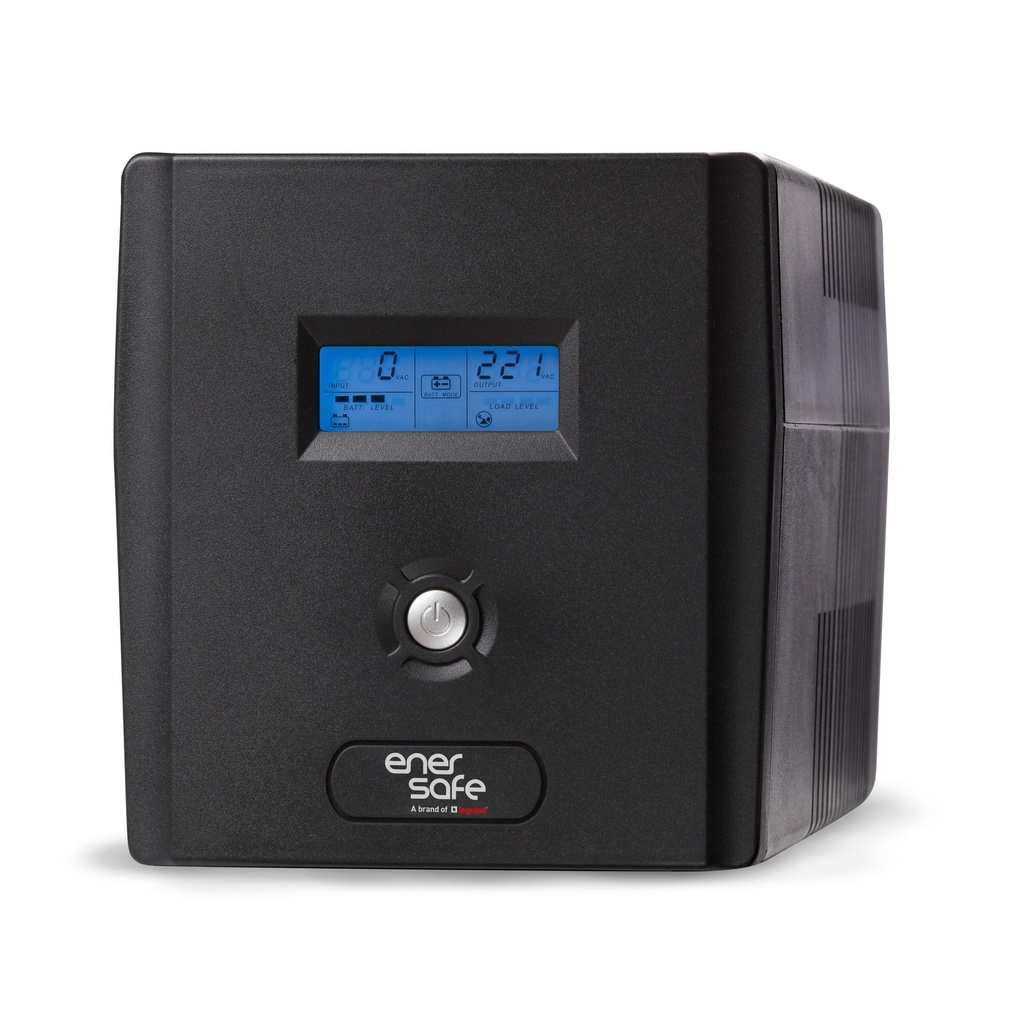 ENERSAFE 104WH 2x7Ah 1000VA 600W 4-C13 AVR USB 162-290VAC 2-6ms UPS