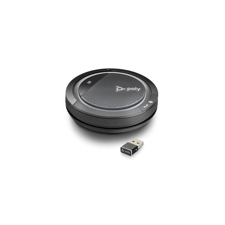 Poly Altavoz para Conferencias Calisto 5300, USB-A con Adaptador Bluetooth