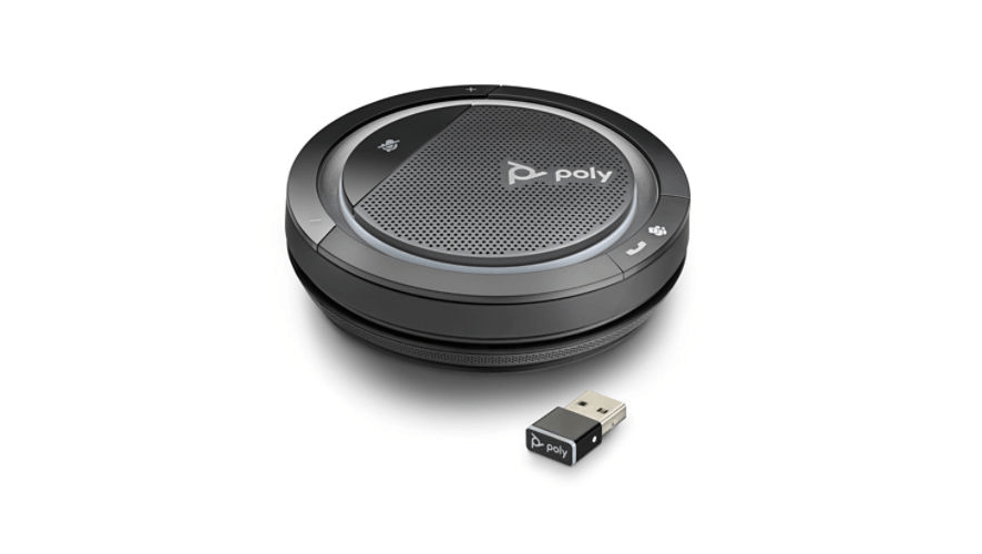 Poly Altavoz para Conferencias Calisto 5300, USB-A con Adaptador Bluetooth