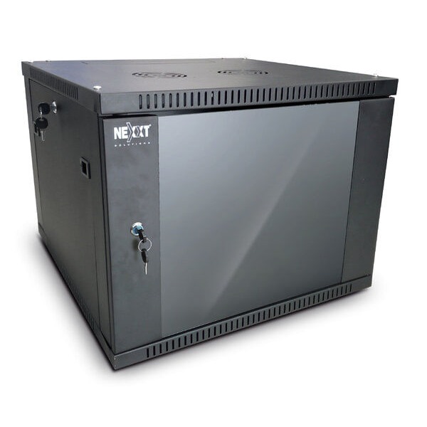 Nexxt Gabinete 9U fijo a pared W600xD600mm