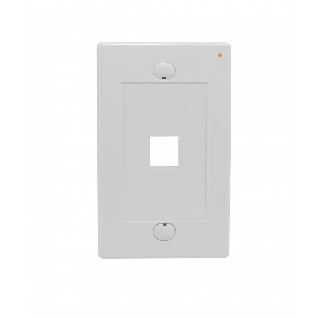 Linkmade Blanco 1-Keystone Vertical Faceplate 70x114mm