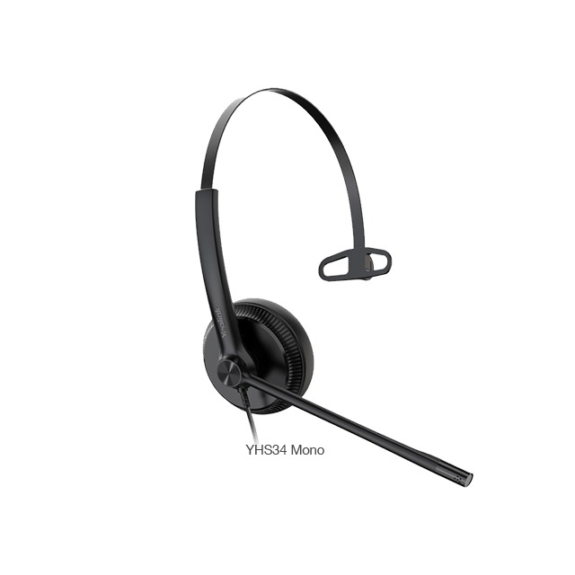 Yeaink YHS34 Mono Auriculares con cable con puerto QD a RJ