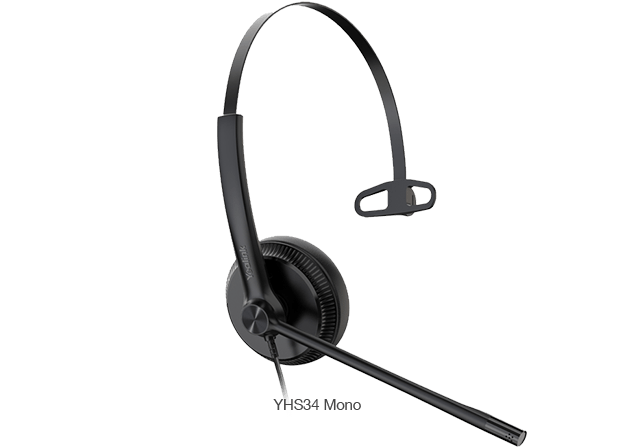 [YHS34 Mono] Yeaink YHS34 Mono Auriculares con cable con puerto QD a RJ