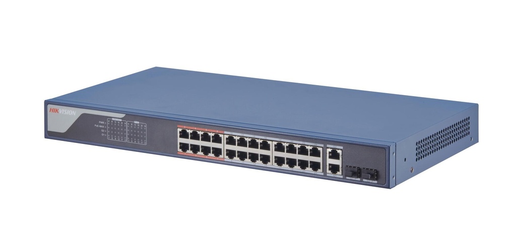 Hikvision DS-3E1326P-EI Switch 24 Puertos PoE