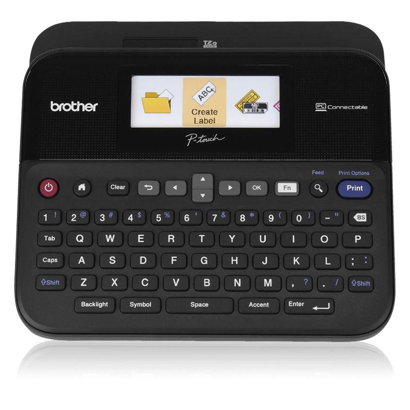 Brother PT-D600VP Rotuladora con conectividad a PC, pantalla a color y estuche de transporte