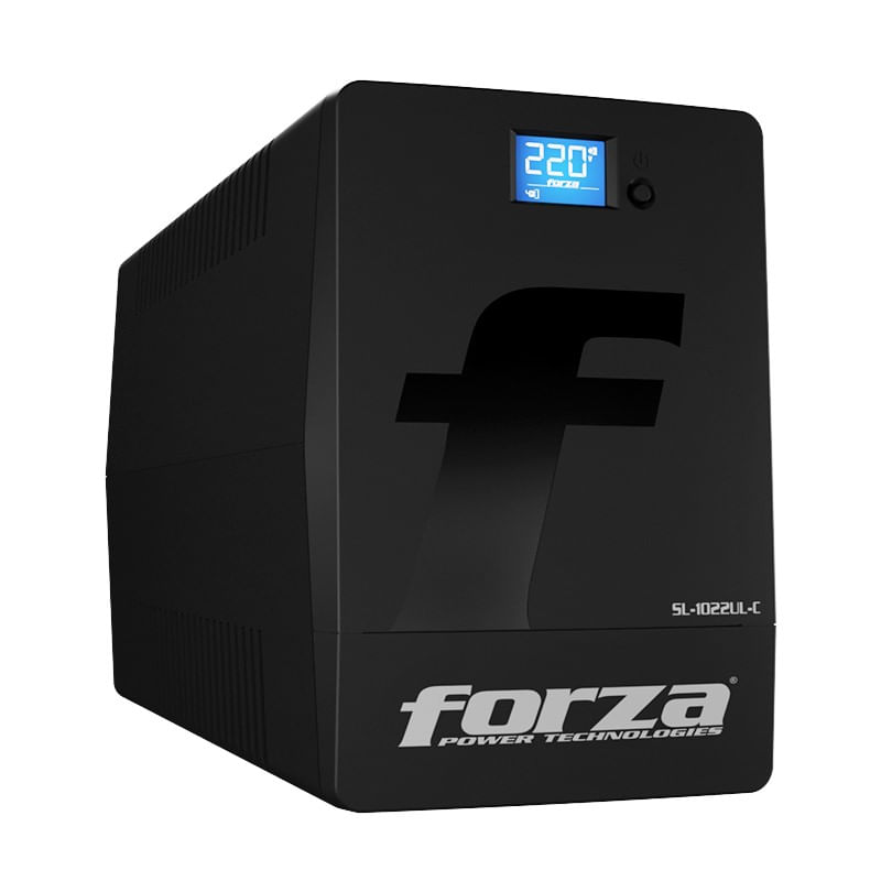 [SL-1022UL-C] Forza UPS inteligente 1000VA/600W, 4 CEI 23-50, LCD táctil, torre-220V