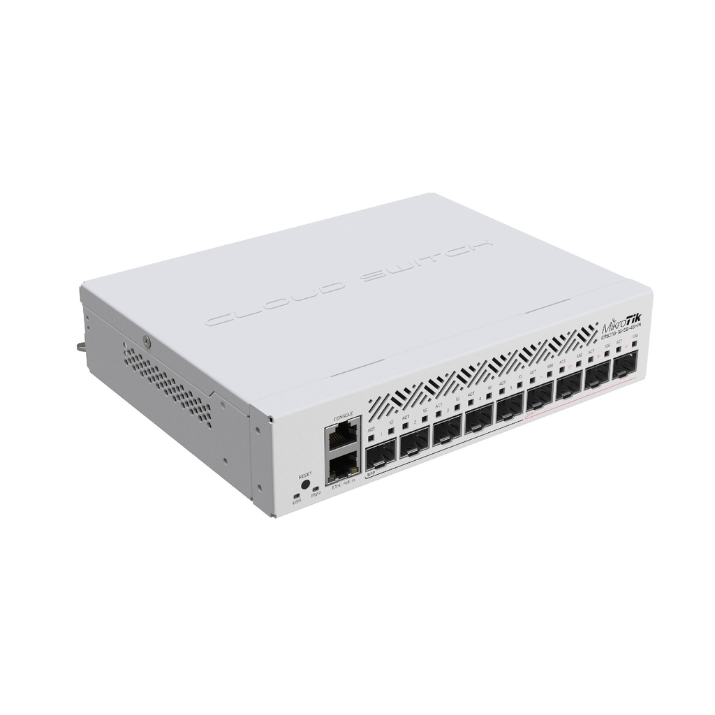 [CRS310-1G-5S-4S+IN] MikroTik CRS310-1G-5S-4S+IN Switch 5 SFP 1G + 4 SFP+ 10G + Gigabit Ethernet