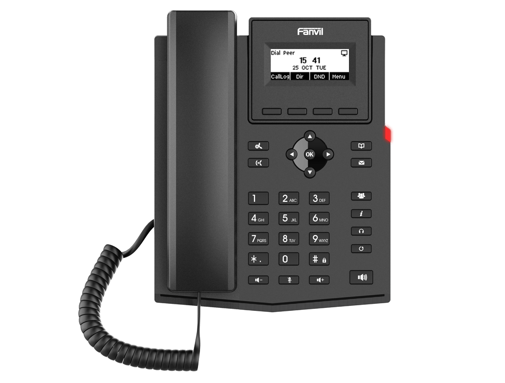 [X301P] Fanvil X301P Teléfono IP de nivel de entrada