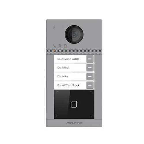 Hikvision Video Portero IP 2MP Exterior 2MP 4 botones