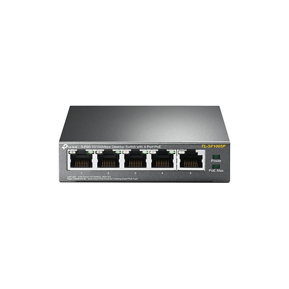 TP-Link TL-SF1005P Switch de sobremesa con 5 puertos a 10/100 Mbps PoE