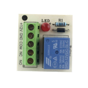 [RM01] Zkteco Modulo de Relé 12VCD NC/NA Relay LED