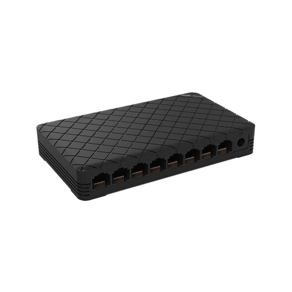Reyee RG-ES08G Switch de escritorio plastico no admin 8 Puertos 10/100/1000Mbps
