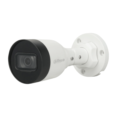 [DH-IPC-HFW1230S1N-0280B-S5] Dahua IPC-HFW1230S1-S5 Cámara IP tipo bala con lente fijo e infrarrojos de 2 MP