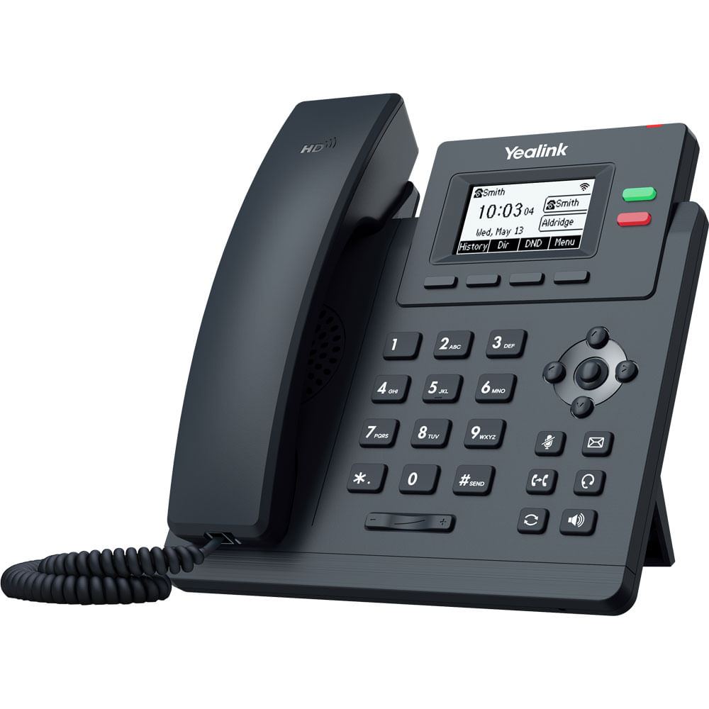 Yealink SIP-T31W Teléfono SIP WIFI 2 cuentas SIP POE