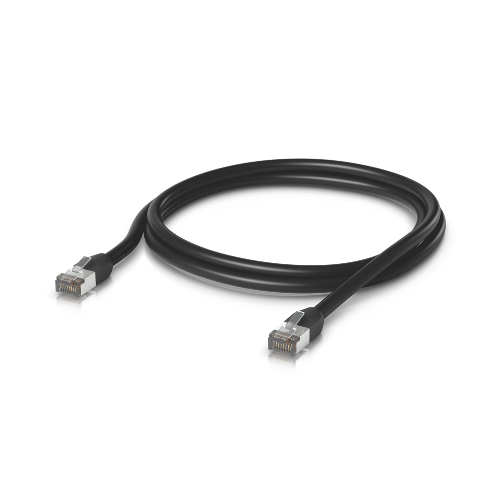 Ubiquiti UACC-Cable-Patch-Outdoor-2M-BK Cable patch exterior Cat5e negro de 2 m