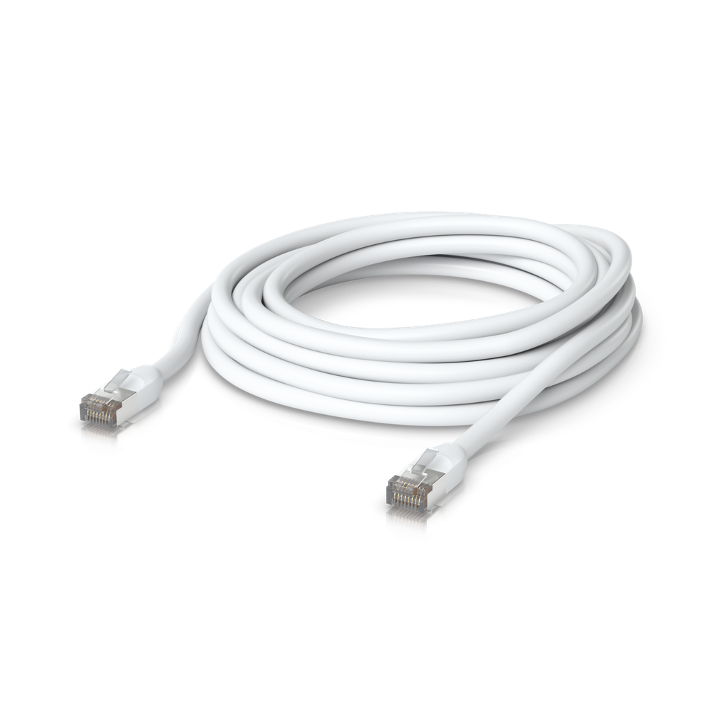 Ubiquiti UACC-Cable-Patch-Outdoor-8M-W Cable patch exterior Cat5e blanco de 8 m