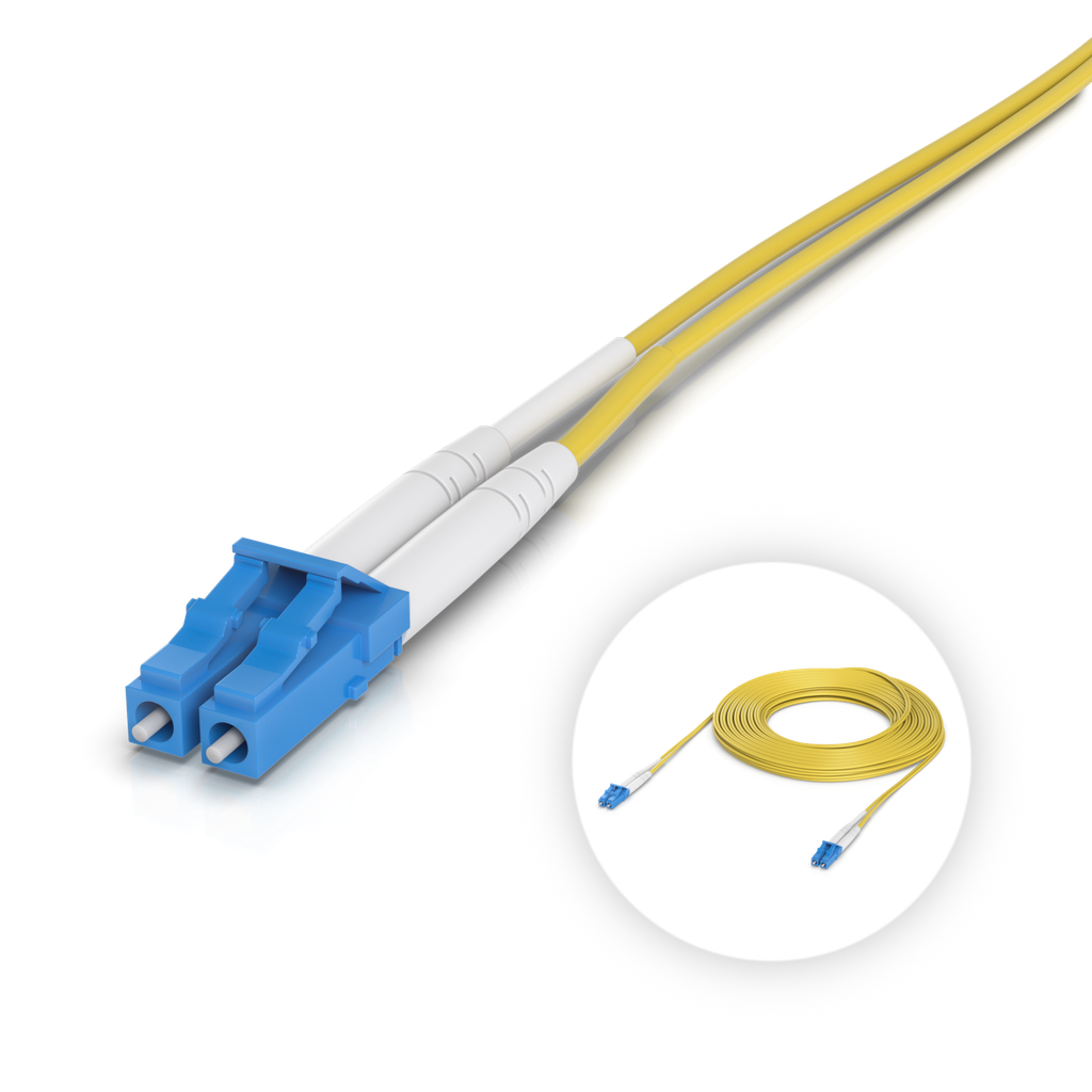 Ubiquiti UACC-OFC-S2-LULU-10M Cable de fibra OS2 dúplex LC UPC a LC UPC de 10 m