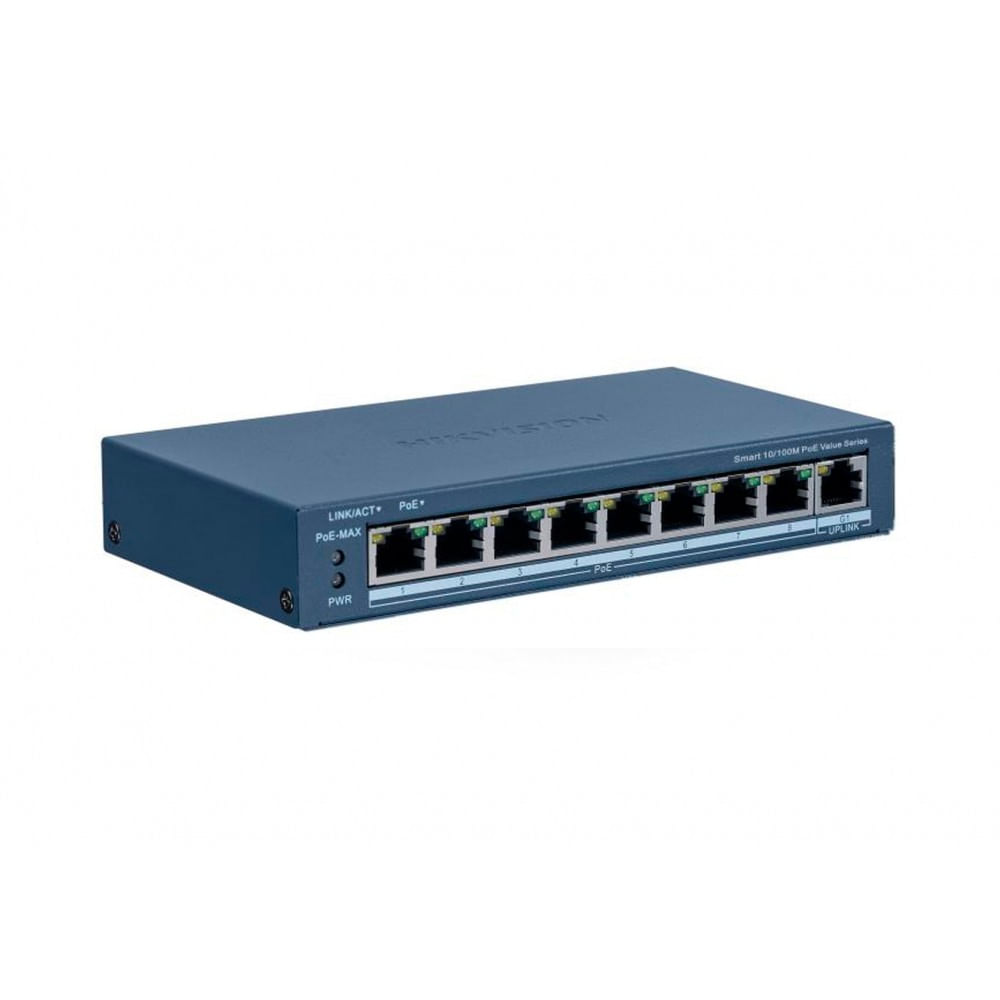 [DS-3E1309P-EI/M] Hikvision DS-3E1309P-EI/M Switch PoE Smart Managed 9 puertos