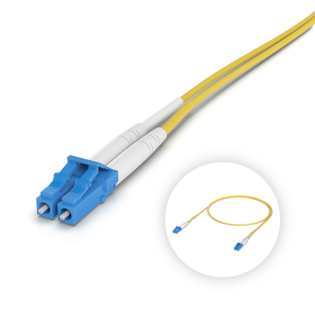 Ubiquiti UACC-OFC-S2-LULU-1M Cable de fibra OS2 dúplex LC UPC a LC UPC de 1 m