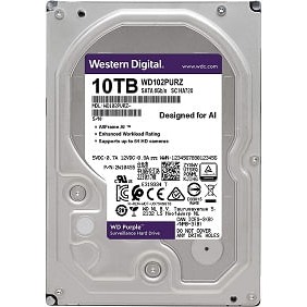 [WD102PURZ] WD Purple WD102PURZ 10TB Surveillance 256mb 7200rpm